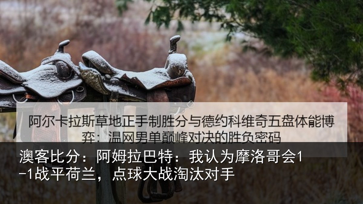澳客比分:阿姆拉巴特:我认为摩洛哥会1-1战平荷兰,点球大战淘汰对手